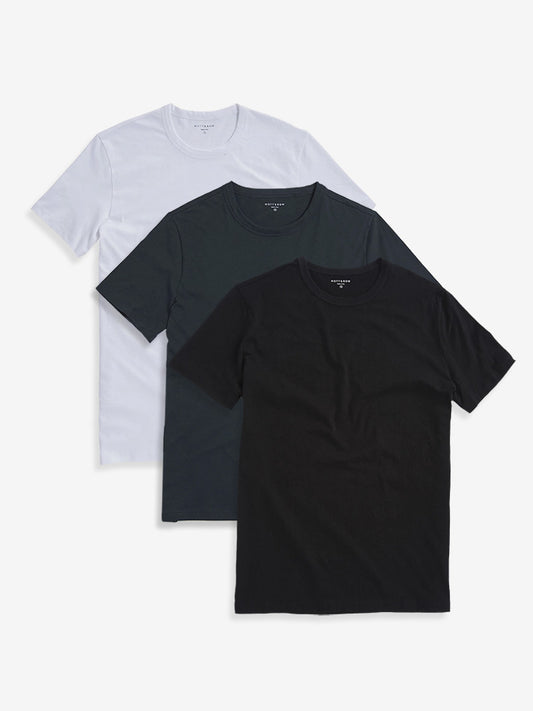 Classic Crew Driggs 3-Pack Pine/Black/White bdl3_men_crew_tee tees