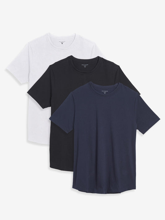Curved Hem Driggs 3-Pack  Curved tees