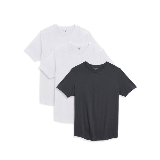 Curved Hem Driggs 3-Pack  Curved tees