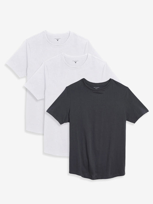 Curved Hem Driggs 3-Pack  Curved tees