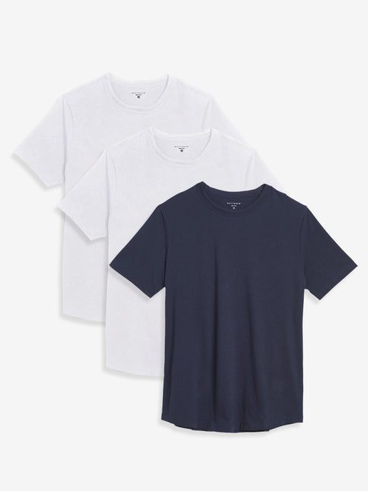 Curved Hem Driggs 3-Pack  Curved tees