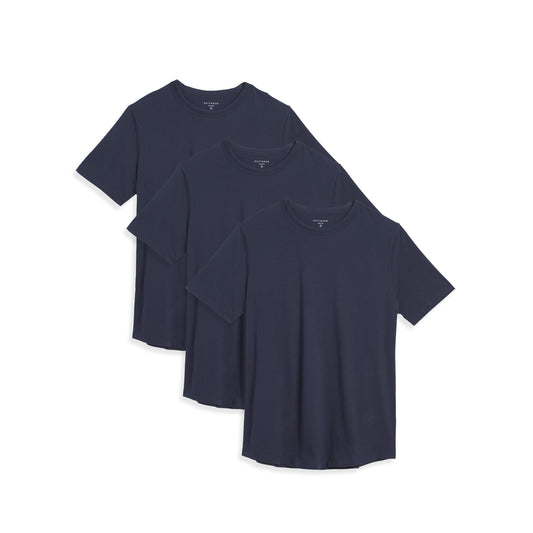 Curved Hem Driggs 3-Pack  Curved tees