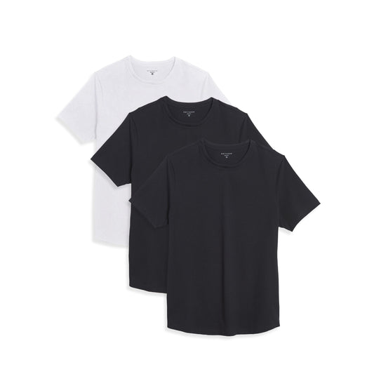 Curved Hem Driggs 3-Pack  Curved tees
