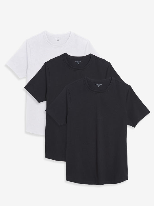 Curved Hem Driggs 3-Pack  Curved tees