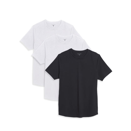 Curved Hem Driggs 3-Pack  Curved tees