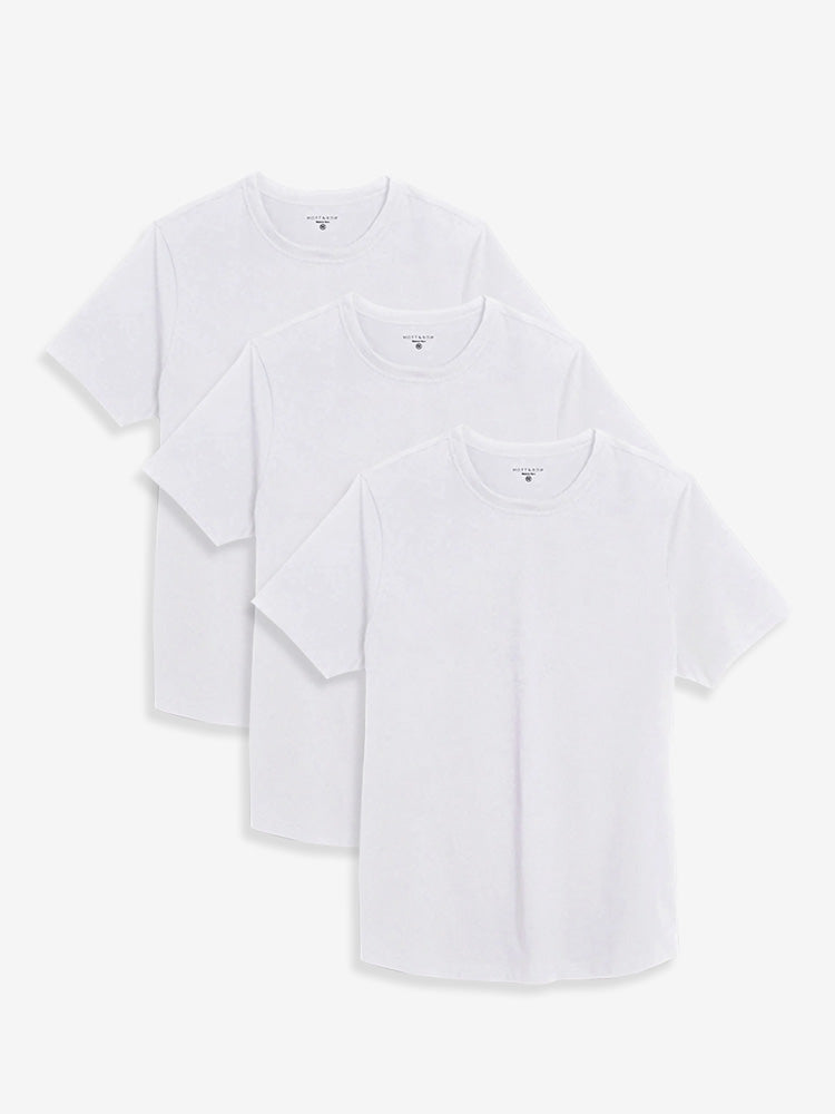 Dobladillo redondeado para hombre, 3 paquetes