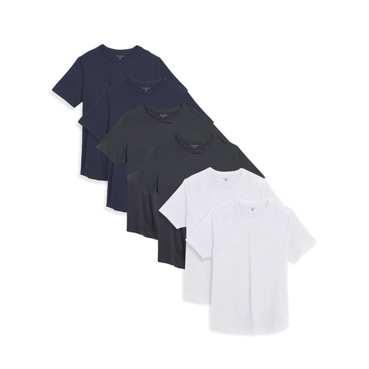 Curved Hem Driggs 6-Pack  Curved tees
