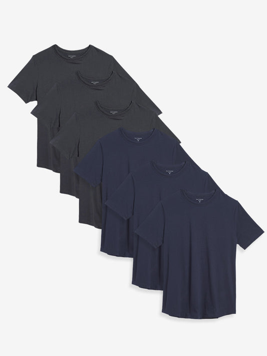 Curved Hem Driggs 6-Pack  Curved tees