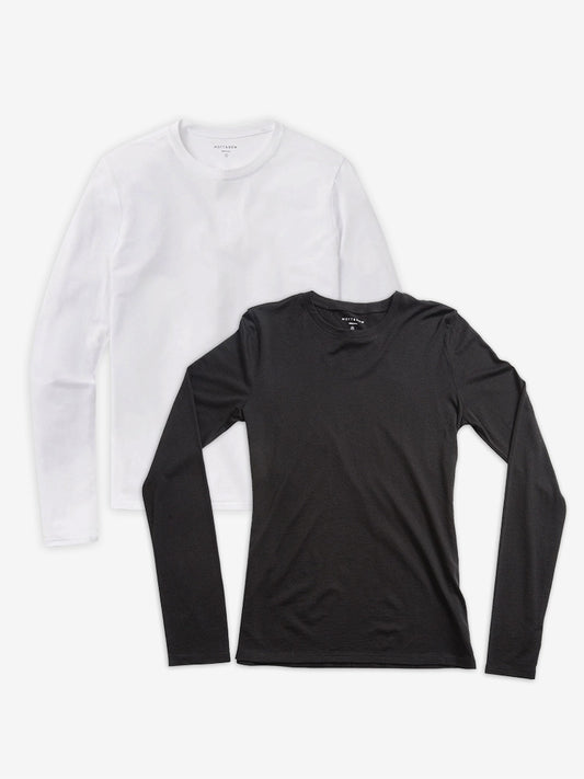 Long Sleeve Crew Tee Marcy 2-Pack  Crew tees
