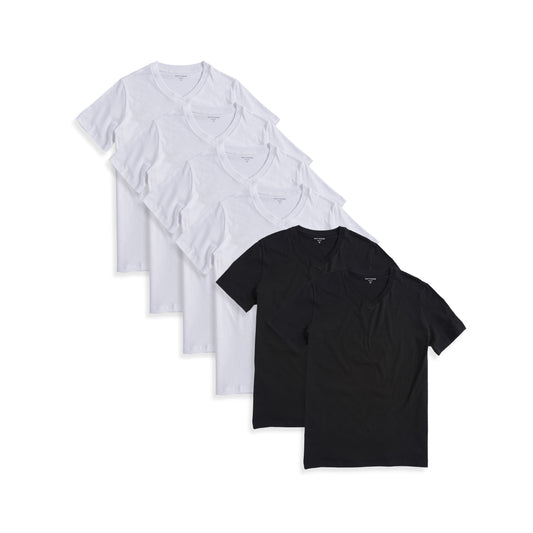 Classic V-Neck Driggs 6-Pack  bdl6_men_vneck_tee tees
