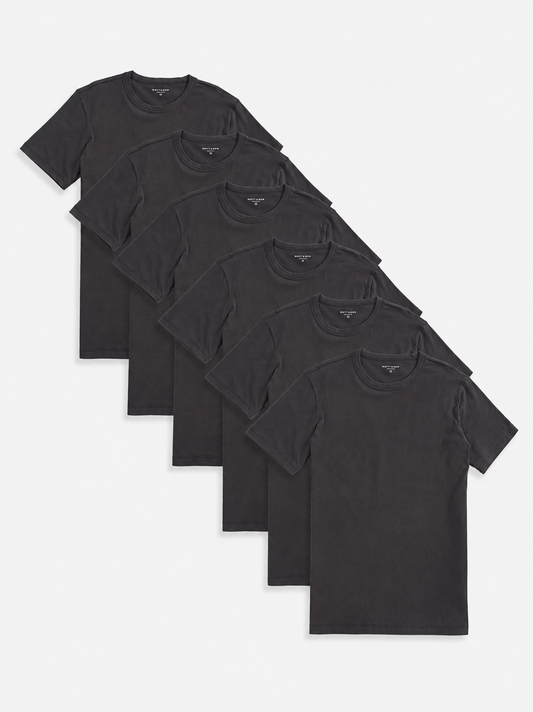 Classic Crew Driggs 6-Pack Dark Gray bdl6_men_crew_tee tees