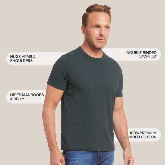 Classic Crew Driggs Tee Pine Crew tees