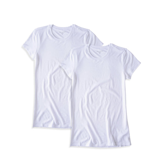Fitted Crew Marcy 2-Pack tees