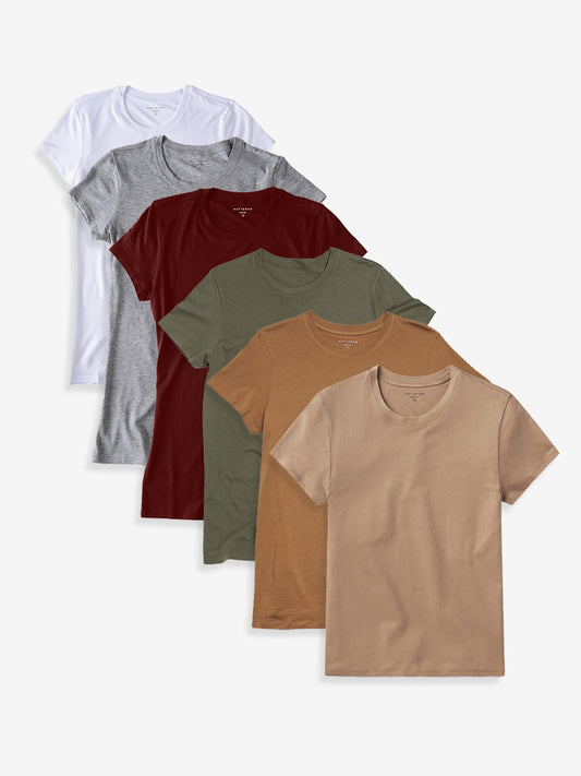 Fitted Crew Marcy 6-Pack  bdl6_women_crew_tee tees