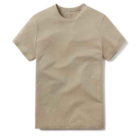 Fitted Crew Marcy Tee Olive Crew tees