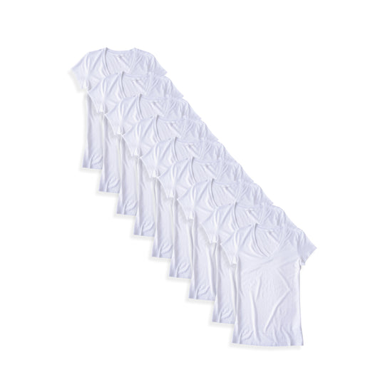 Fitted V-Neck Marcy 9-Pack  bdl9_women_vneck_tee tees