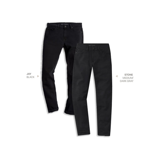 Skinny Jay and Skinny Stone 2-pack Jeans Black / Medium/Dark Gray fabric jeans