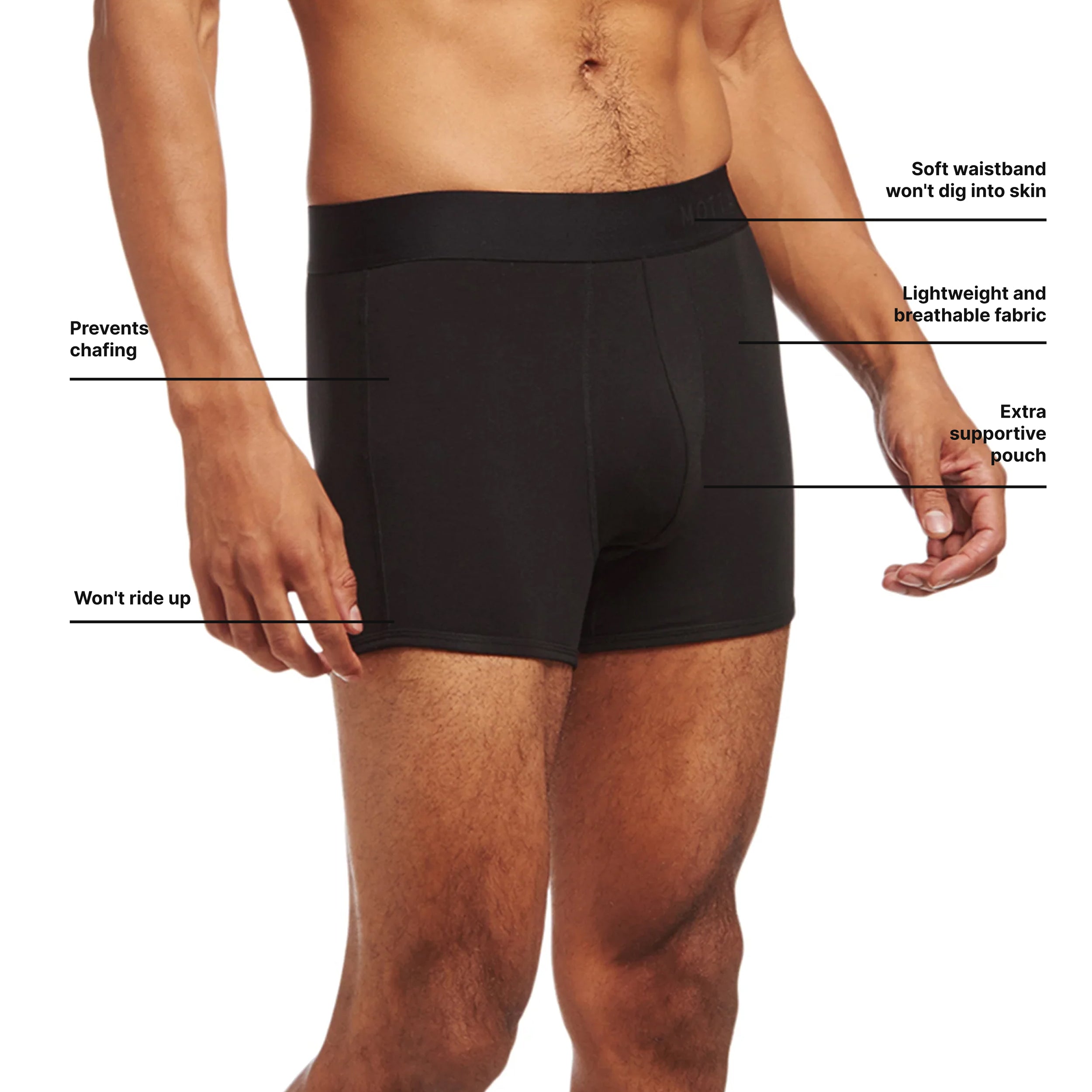 Men's Second Skin Trunk - Mott & Bow