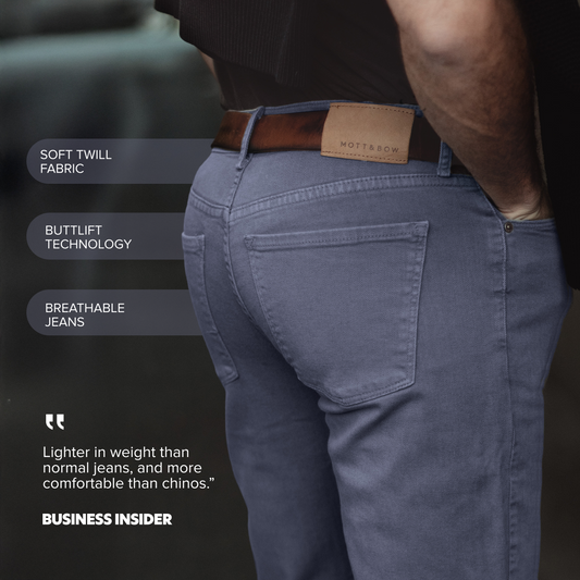 Slim Mercer Jeans Slate Slim jeans