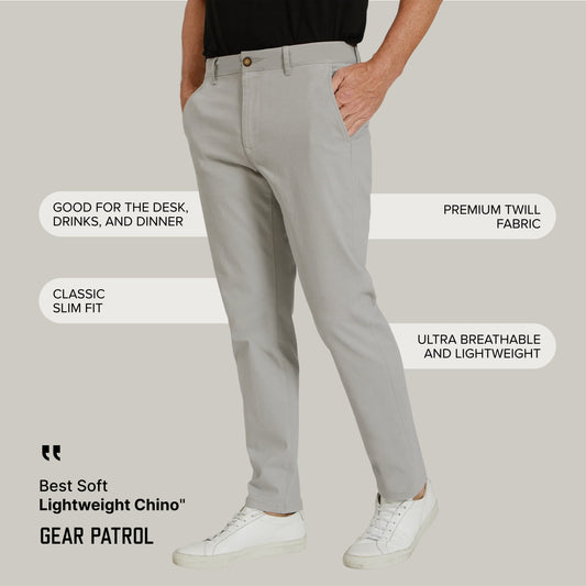 Everyday Comfort Slim Chino Pants  Chino pants
