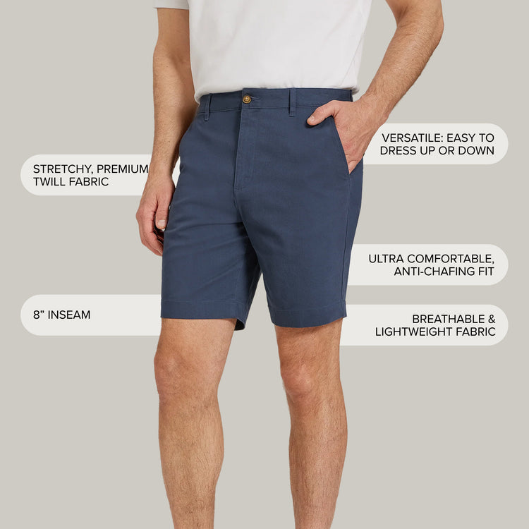 Men wearing Sand Stretch Chino Short