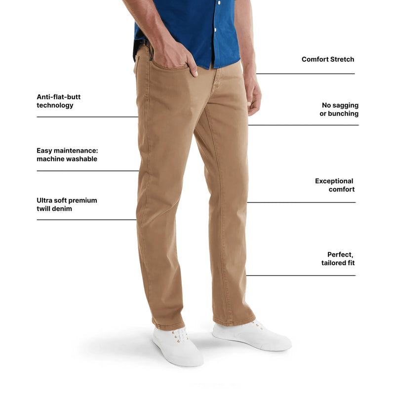 Men wearing Military Green Mott&Bow | Straight Mercer Jeans tt jeans