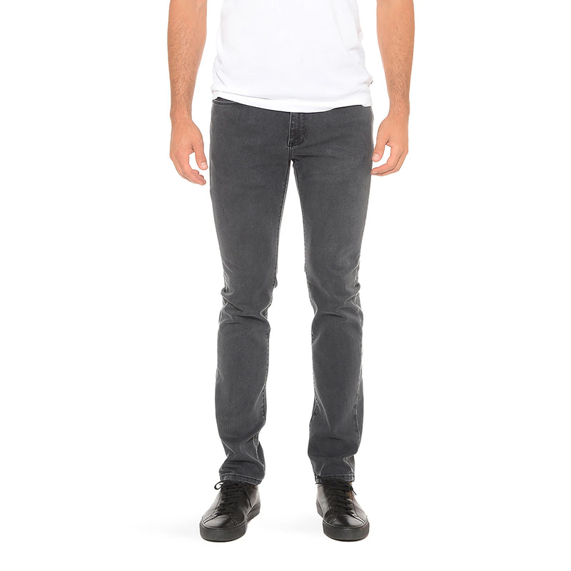 Men wearing Stone Medium Gray Mott&Bow | Slim Stone Jeans tt jeans