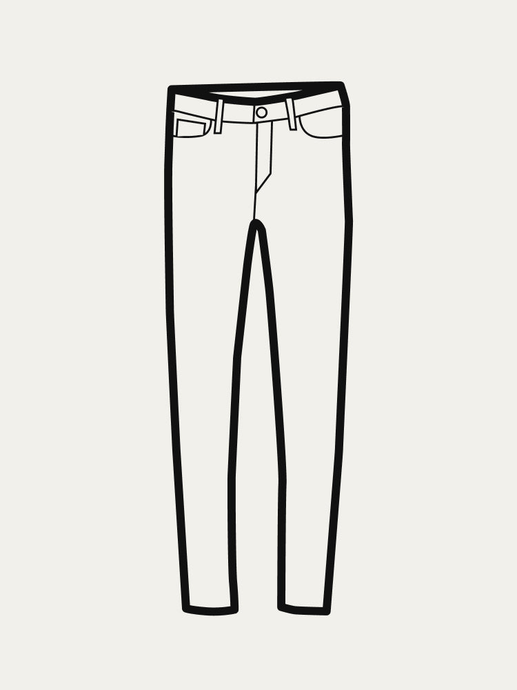  wearing High-Rise Skinny The Womens Denim Mystery Offer