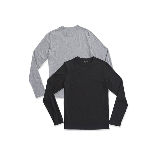 Long Sleeve Crew Tee Driggs 2-Pack  Crew tees