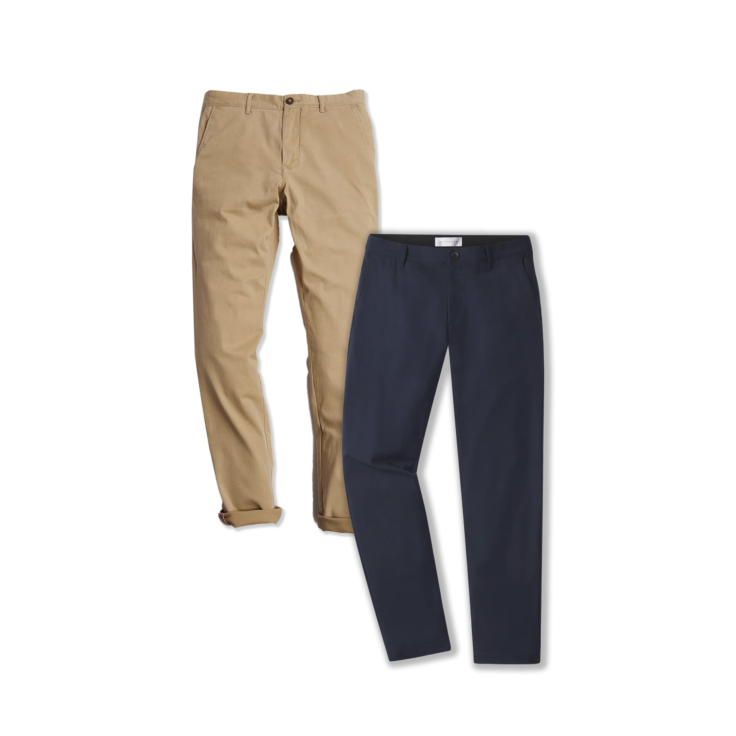 Men wearing Default Title Bundle: 2 pairs of Pants