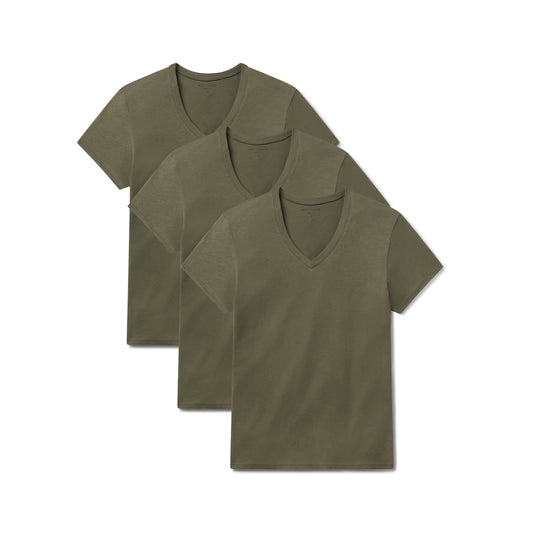 Everyday Luxe V-Neck Tee 3-Pack  bdl3_relaxed_marcy_vneck tees