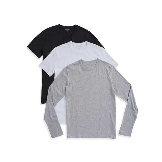 Set 09: 1 long sleeved Driggs tees + 2 short sleeved Driggs tee  exclude_rebuy 