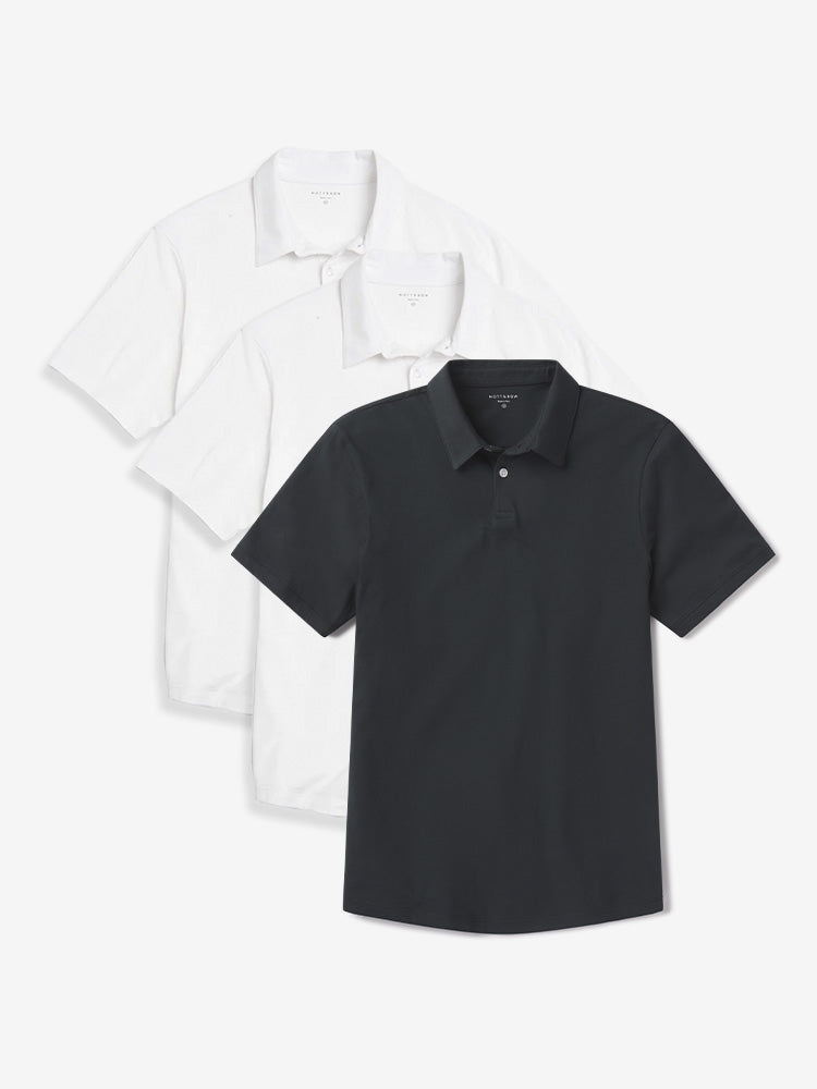 mens jersey polo 3 packs and 2packs