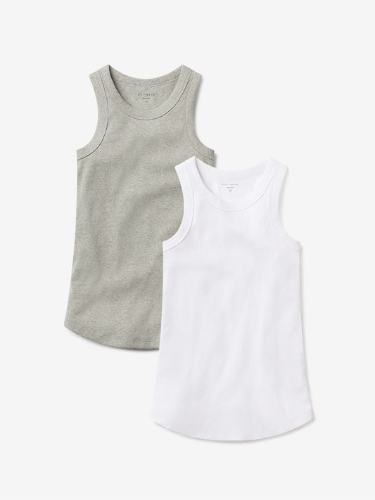 Rib Tank Tee 2-Pack  bdl2_women_rib_tank tees