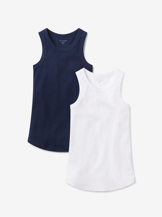 Rib Tank Tee 2-Pack  bdl2_women_rib_tank tees