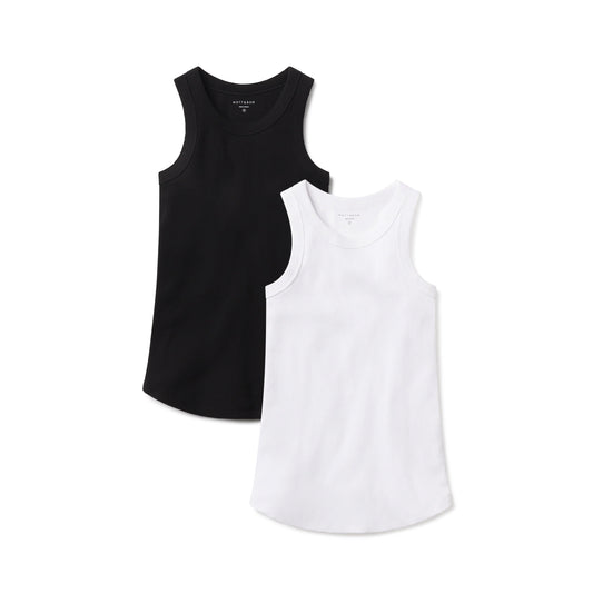 Rib Tank Tee 2-Pack  bdl2_women_rib_tank tees