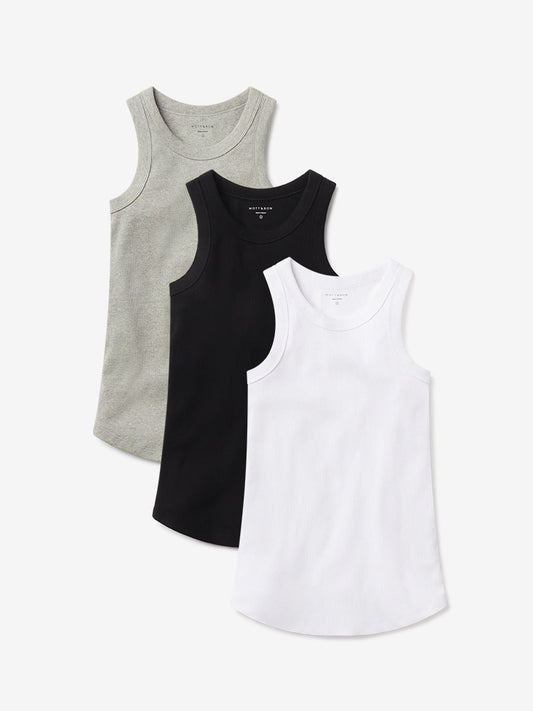 Rib Tank Tee 3-Pack  bdl3_women_rib_tank tees