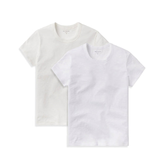 Classic Crew Slub 2-Pack  bdl2_women_crew_slub_tee tees
