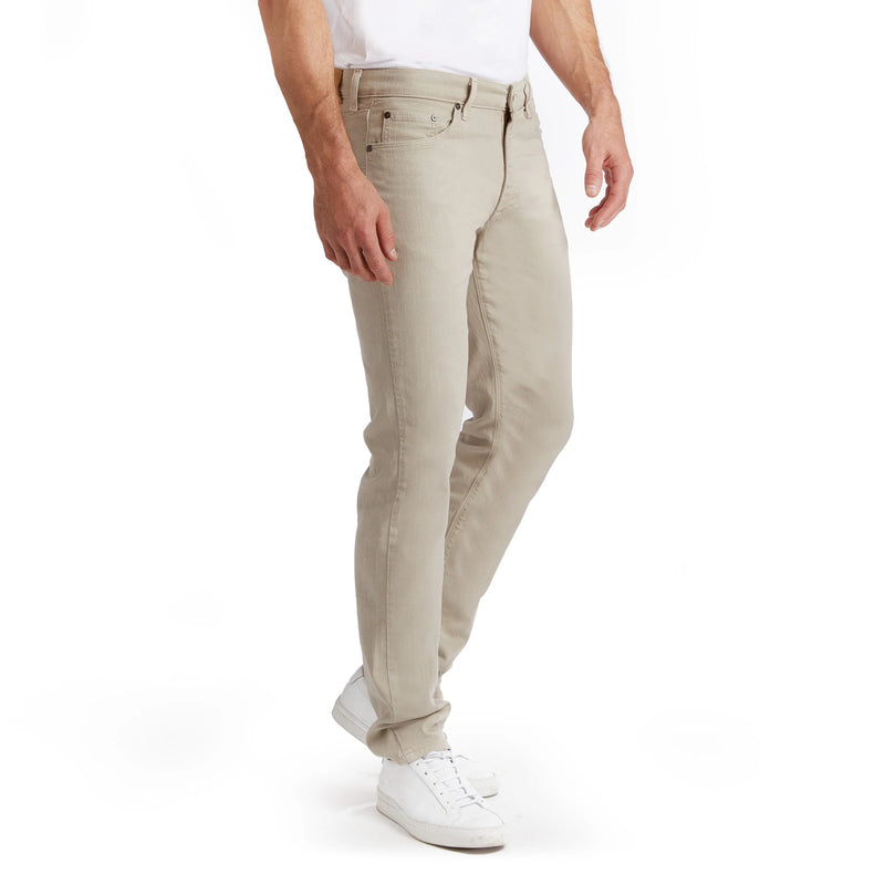 Men wearing Khaki Mott&Bow | Slim Mercer Jeans tt jeans