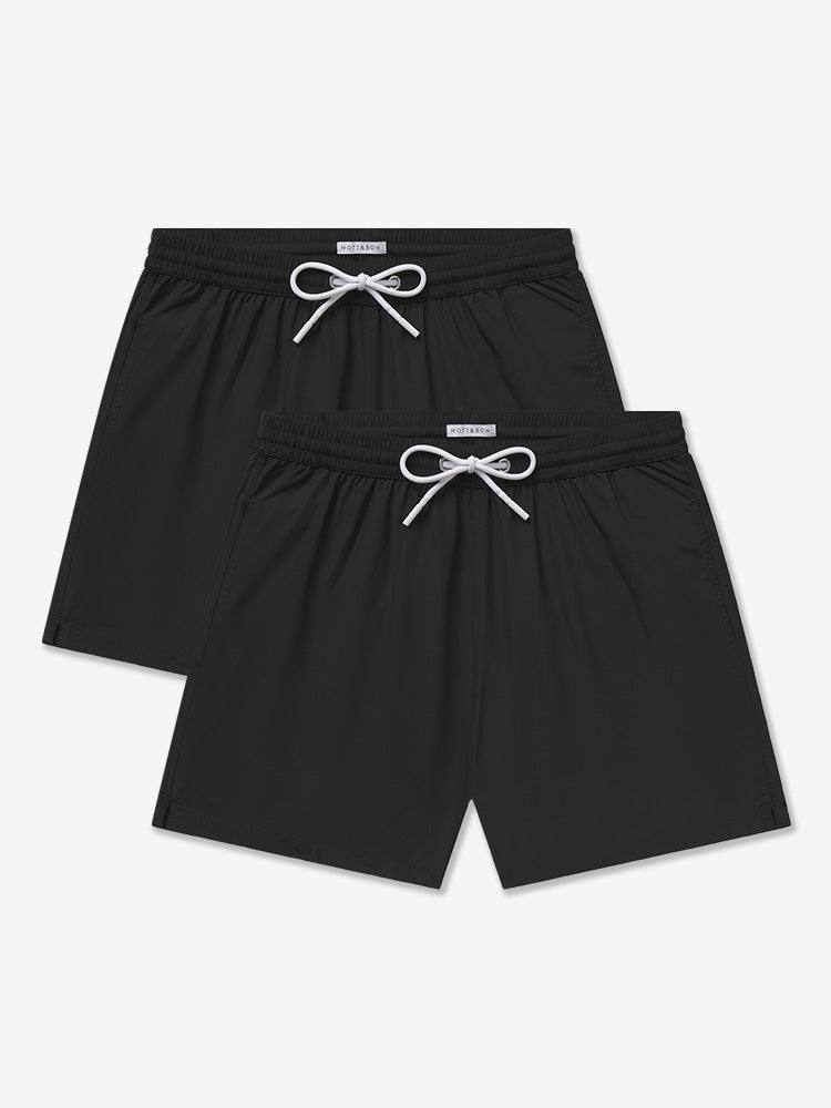 mens swim trunk 2 packs