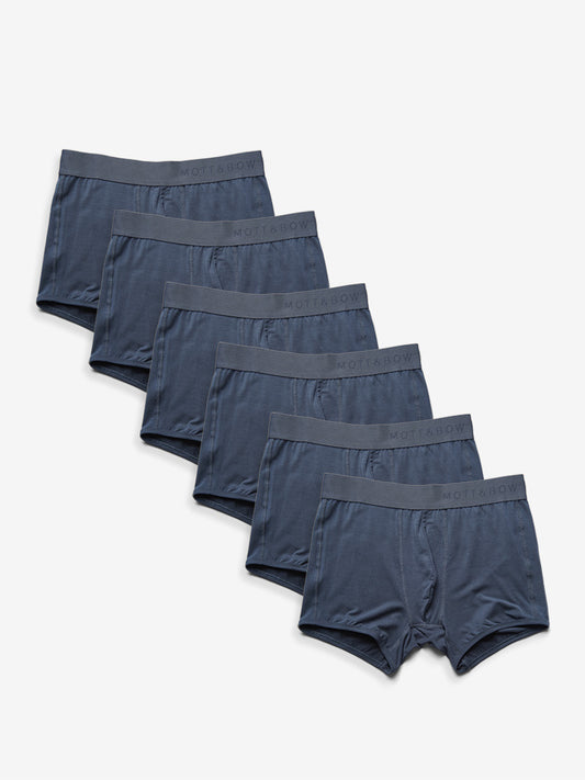 Trunks 6-Pack Steel Gray Trunk underwear