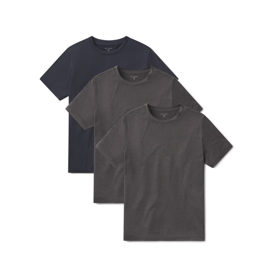 Tech Tee 3-Pack Charcoal Heather/Charcoal Heather/Navy Heather bdl3_men_tech_tee tees