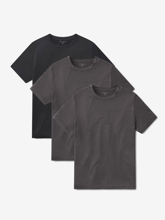 Tech Tee 3-Pack Charcoal Heather/Charcoal Heather/Black Heather bdl3_men_tech_tee tees