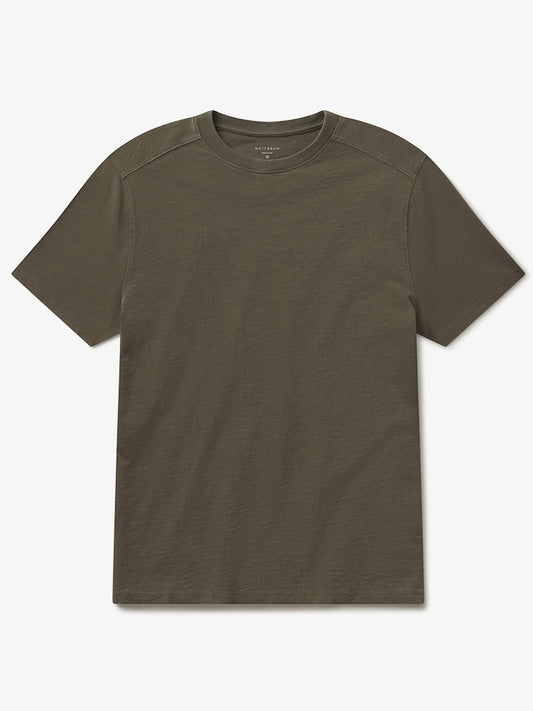 Cotton Jersey Oversized Tee Vintage Dark Moss Oversized tees
