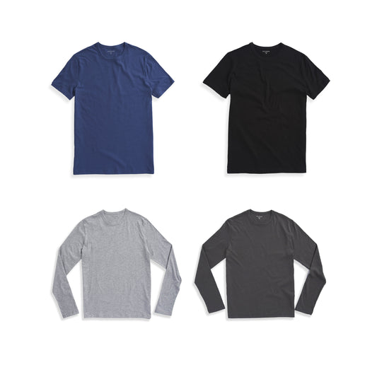 Set 01: The Crew Driggs Essentials 4-Pack  customtag_BUNDLE DEAL-fff-245600 tees
