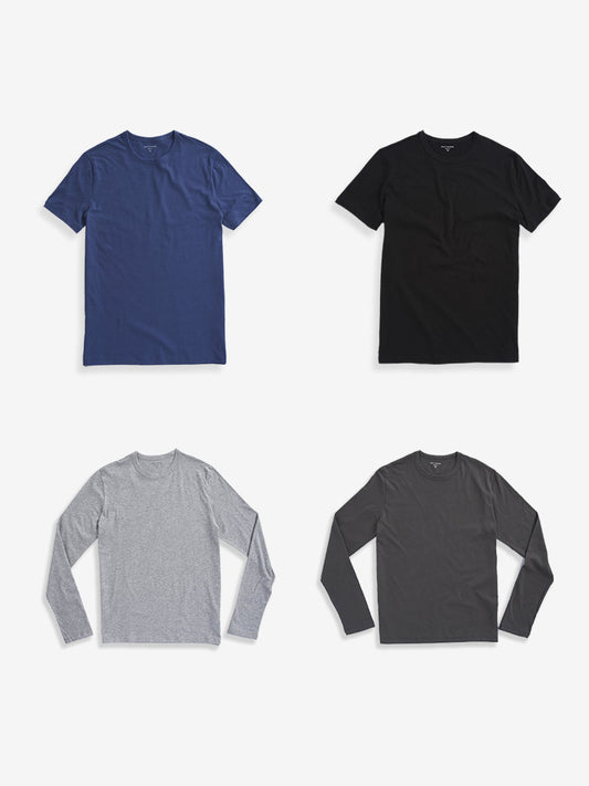 Set 01: The Crew Driggs Essentials 4-Pack  customtag_BUNDLE DEAL-fff-245600 tees
