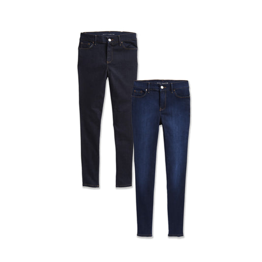 Mid Rise Skinny Jane 2-Pack  Mid-Rise Skinny jeans
