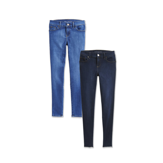 Mid Rise Skinny Jane 2-Pack  Mid-Rise Skinny jeans