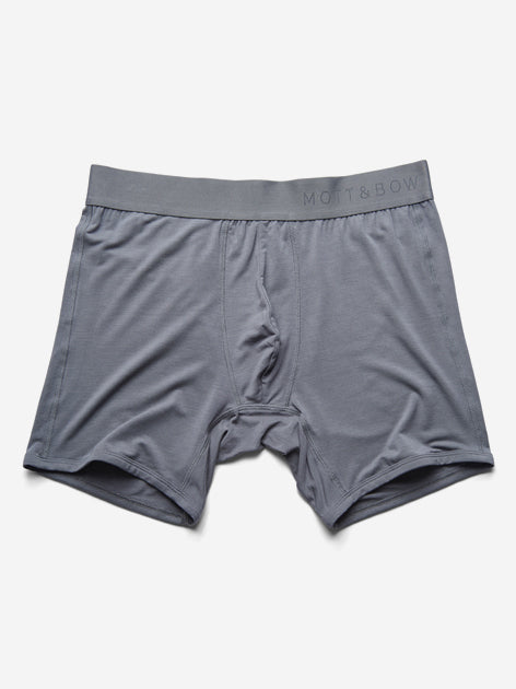 Men wearing Gray Copy of Second Skin Boxer Brief