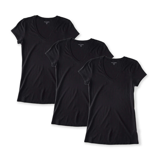 Fitted V-Neck Marcy 3-Pack  bdl3_women_vneck_tee tees